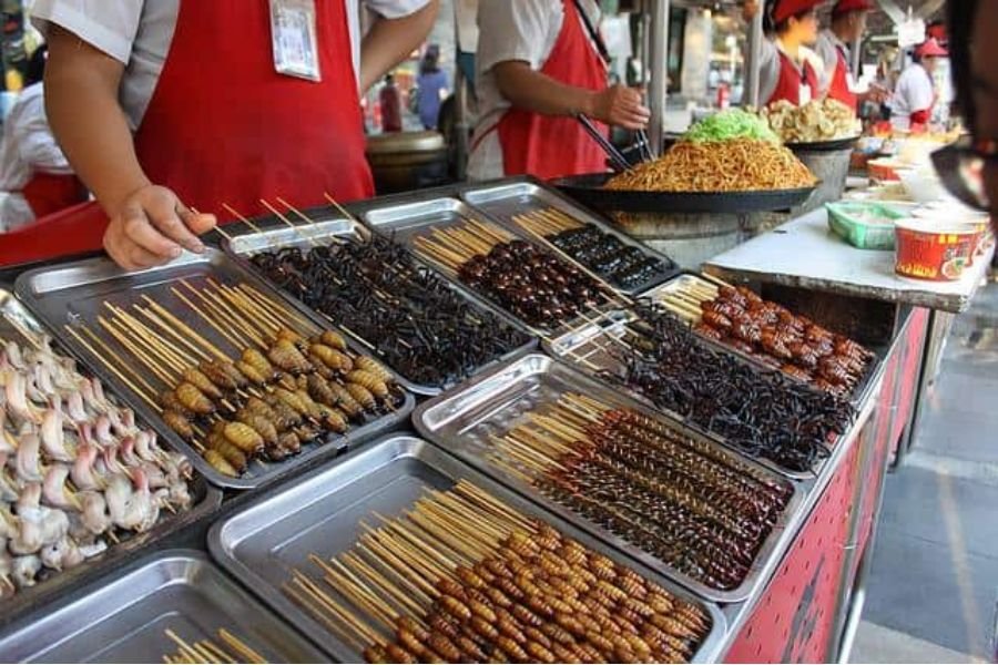 Comidas exóticas da China