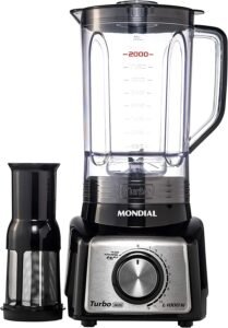 Liquidificador Turbo L-1000 BI, Mondial