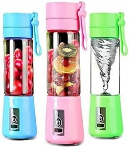 Mini Liquidificador Portátil Mixer Portátil Shake Coqueteleira Elétrica Sem Fio Squeeze Recarregavel 