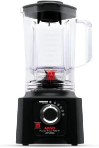Liquidificador Power Max 700 Limpa Fácil Ln60 Arno Power Mix Limpa Fácil Preto 110v