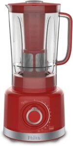Liquidificador PLQ1550V 3L PHILCO 1200w Vermelho 127v