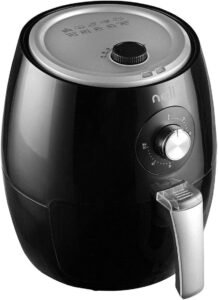 Fritadeira Elétrica sem Óleo/Air Fryer Nell Smart - Preta 2,4L com Timer