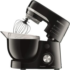 Batedeira Planetária Mondial, 110V, Preto, 700W - BP-03-B
