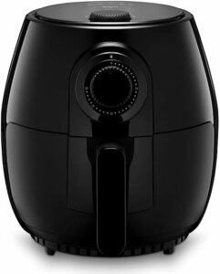 Fritadeira Elétrica Quick Fryer Elgin 4 Litros Preta com cesta removível 110V - Airfryer