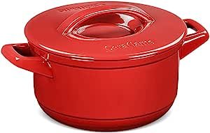 Caçarola de Cerâmica Duo+, 20cm, 2,5 Litros, Pomodoro, Ceraflame duo smart