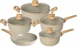 Conjunto de Panelas Oster Marble Eddition - 5 peças