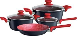 Conjunto de panelas ColorStone, ALU8709-TI, Euro Home