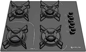 Cooktop 4 bocas Atlas Agile Up Glass