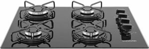 Cooktop Esmaltado 4 Bocas Preto a gás SUGGAR - FG4004AVP