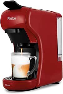 Cafeteira, Multicápsula PCF19VP, 2 xicaras, Preto, 110V, Philco