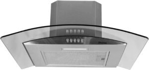 Coifa e Depurador de Parede Philco 60cm Pco60g Glass