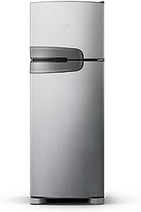 Geladeira Consul Frost Free Duplex 340 litros com Prateleiras Altura Flex cor inox - CRM39AK 110V