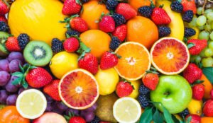 pré treino frutas