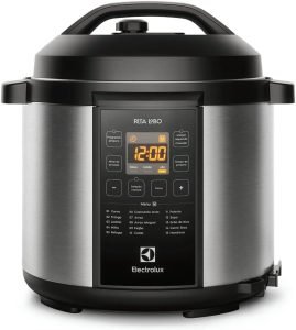 Panela de pressão Elétrica, PCC20, 6L, Preto, 127V, Electrolux 