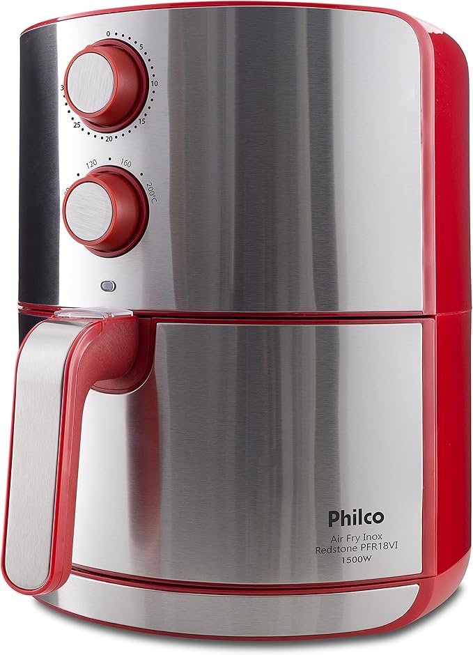 Fritadeira Air Fry Philco Inox Redstone PFR18VI 4,6L
