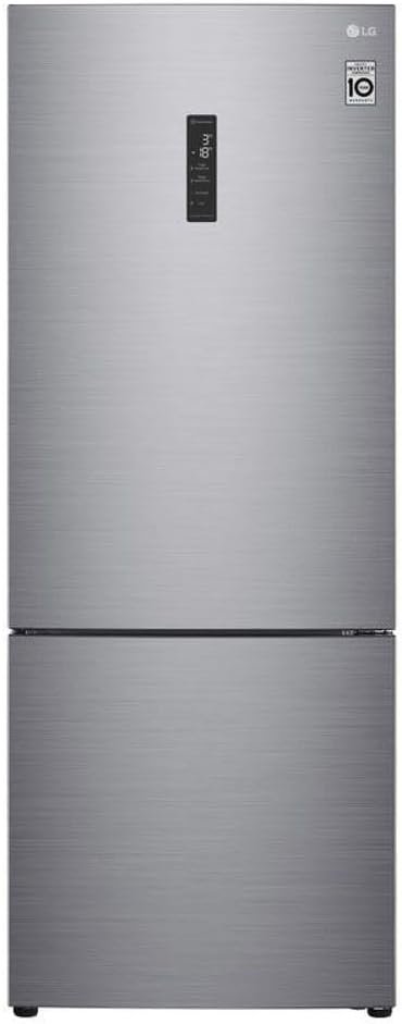 Geladeira Smart LG Frost Free Inverter 451L Inverse Inox Look 220V