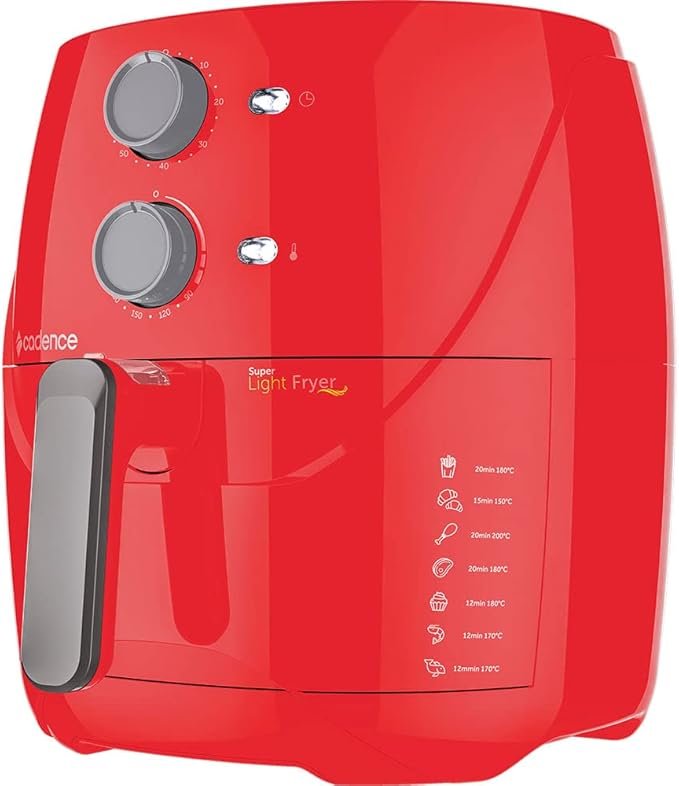 Cadence Super Light Fryer Colors 3,2L Vermelha