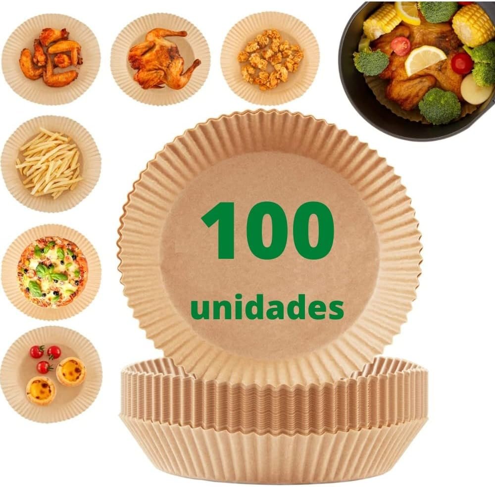 Papel descartável antiaderente para Air Fryer