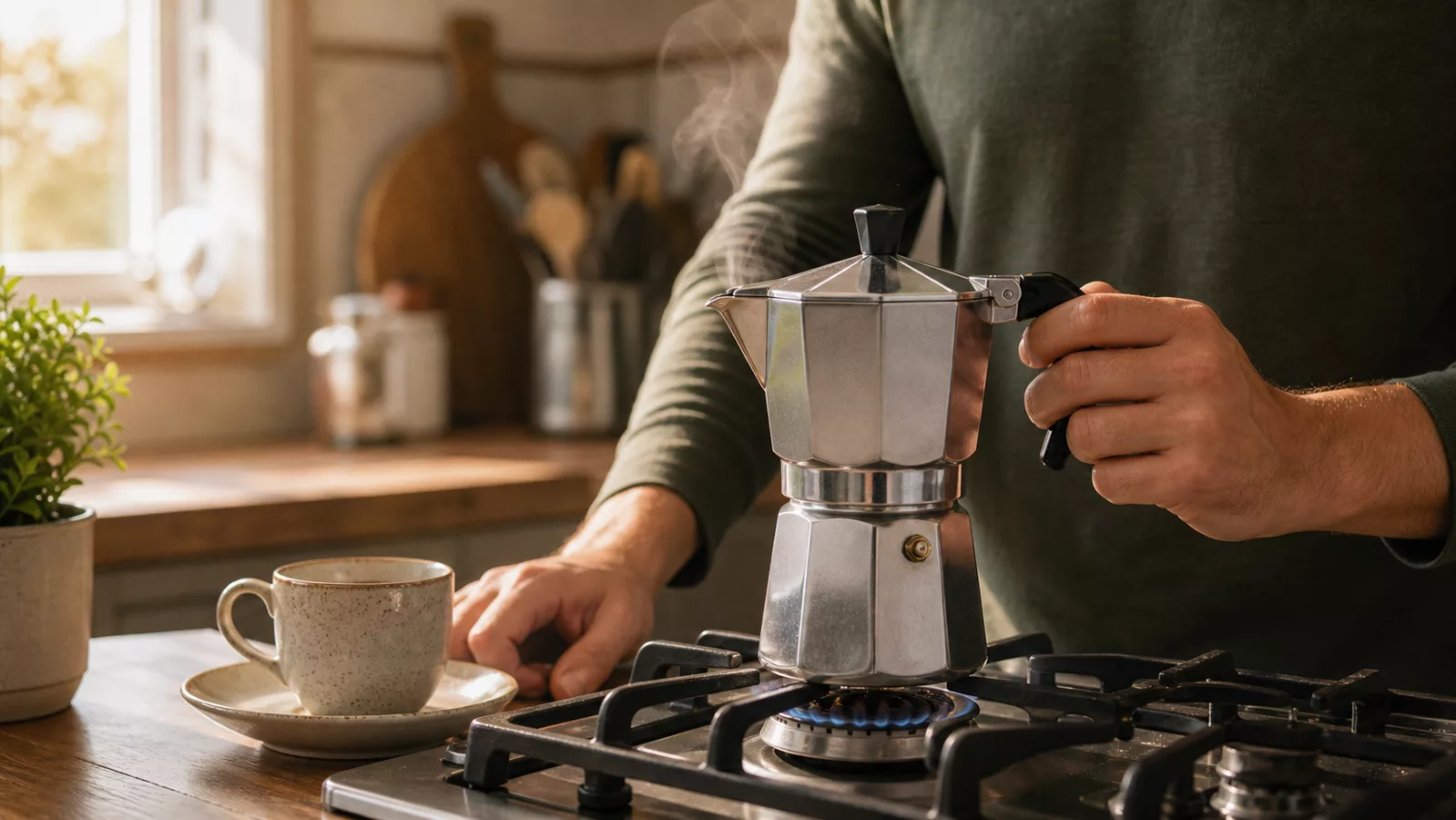 Como escolher cafeteira italiana moka