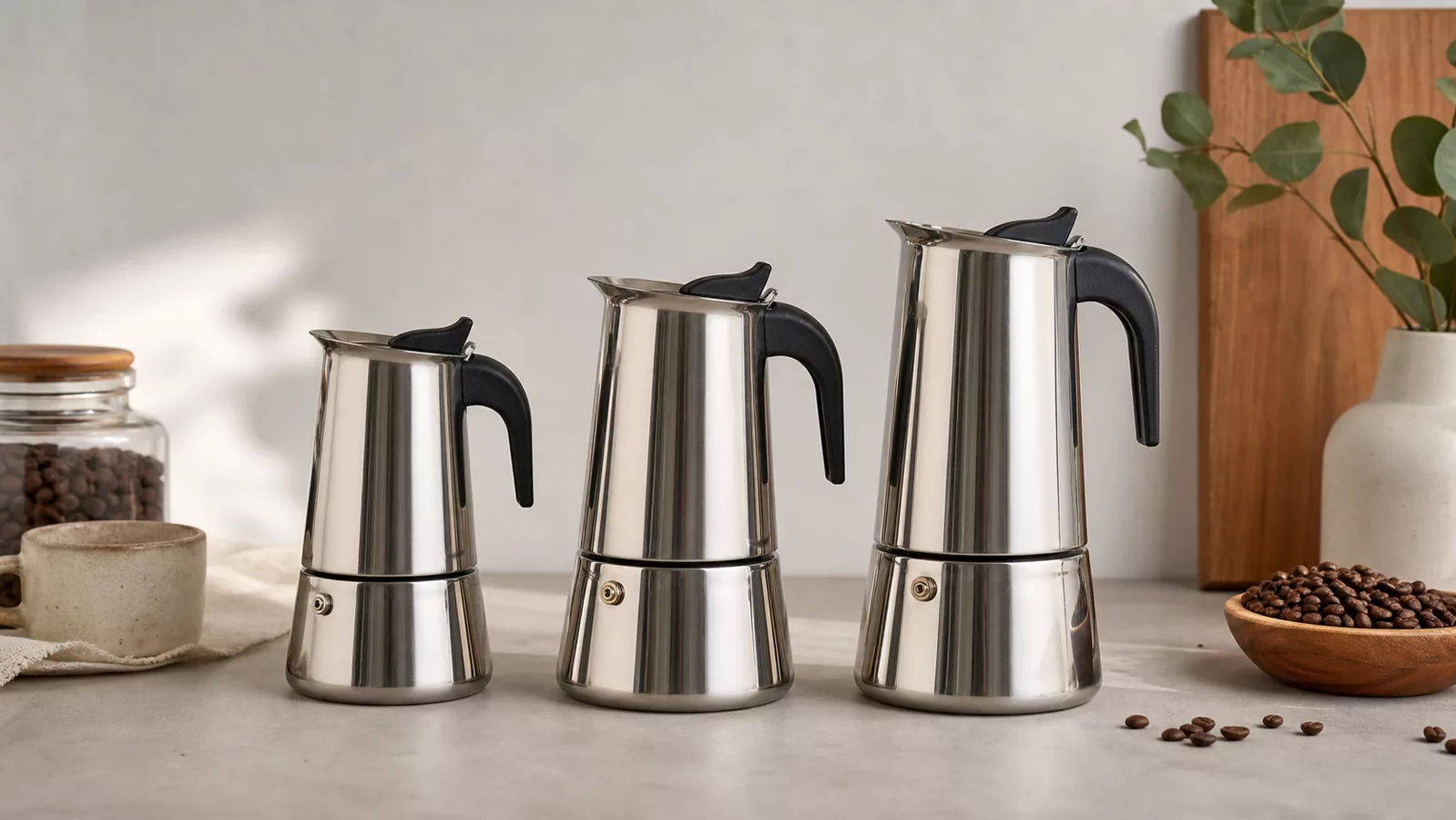 Como escolher melhor cafeteira italiana inox