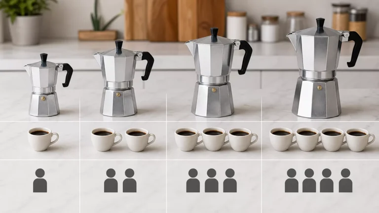 Como Escolher Tamanho Cafeteira Italiana 2 Tabela