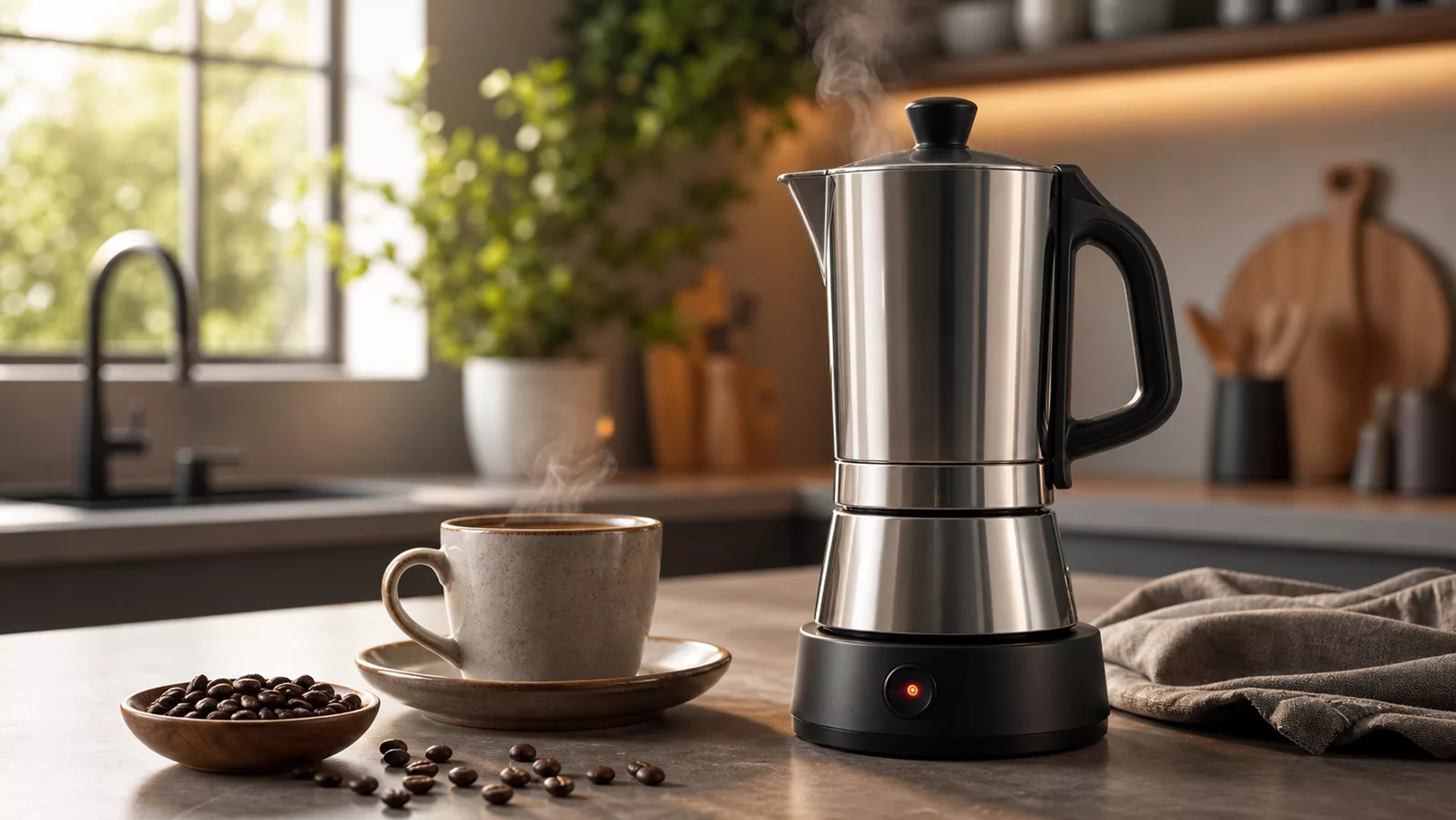 cafeteira italiana elétrica